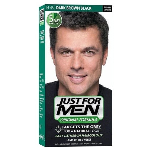 JUST FOR MEN ORIGINAL FORMULA DARK BROWN BLACK H-45