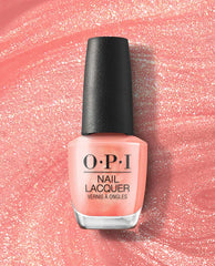O.P.I Nail Lacquer NLS008 Data Peach - 15 ml