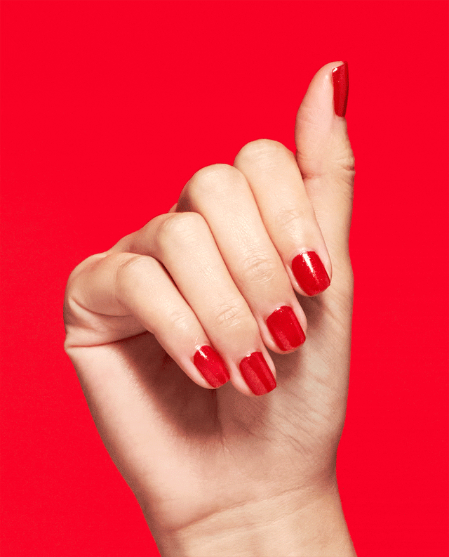 O.P.I Nail Lacquer Left Your Texts on Red - 15mL