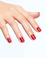 O.P.I Nail Lacquer Left Your Texts on Red - 15mL