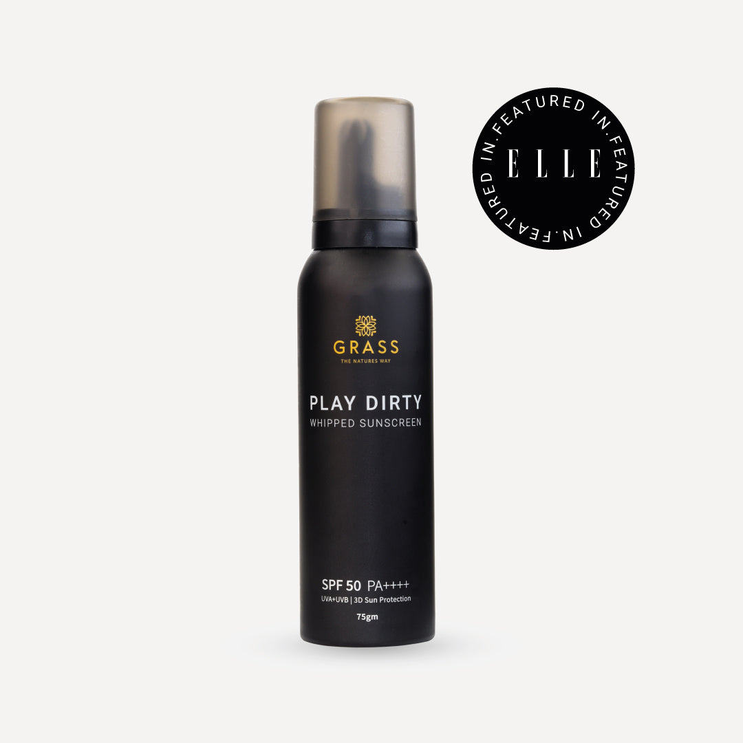 GRASS Play Dirty - Whipped Sunscreen | SPF 50+ | PA++++ (75g)