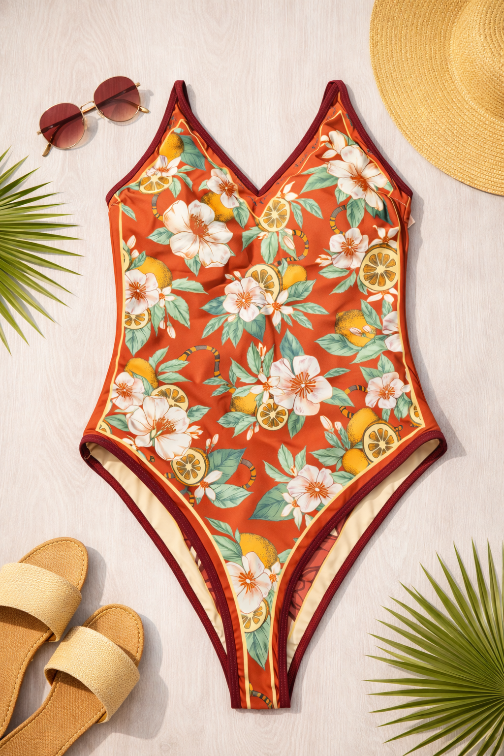 Riviera Citrus One-Piece