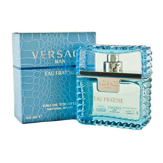 Versace  Man Eau Fraiche / EDT Spray (blue) 1.7 oz (m)