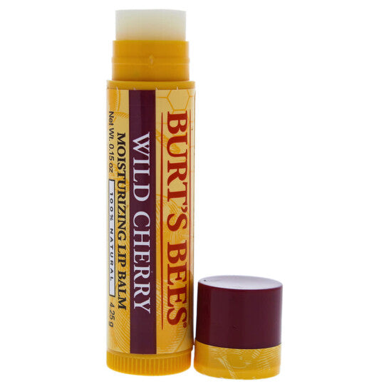 Burt'S Bees Wild Cherry Moisturizing Lip Balm by Burts Bees for Unisex - 0.15 oz Lip Balm