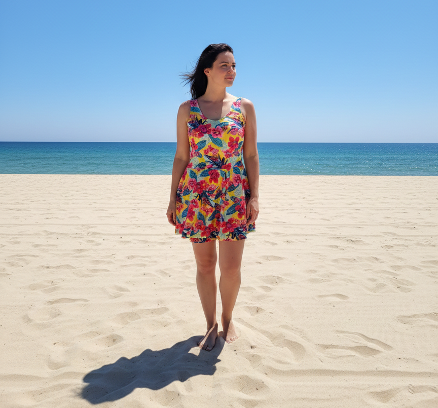 HIBISCUS HEAT RESORT CO-ORD