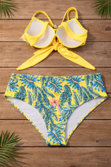 PARADISE PALM YELLOW SET - Kunchals
