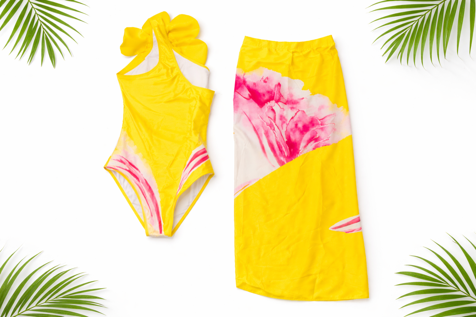 Solar Petal Luxury Swimwear Set