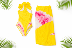 Solar Petal Luxury Swimwear Set