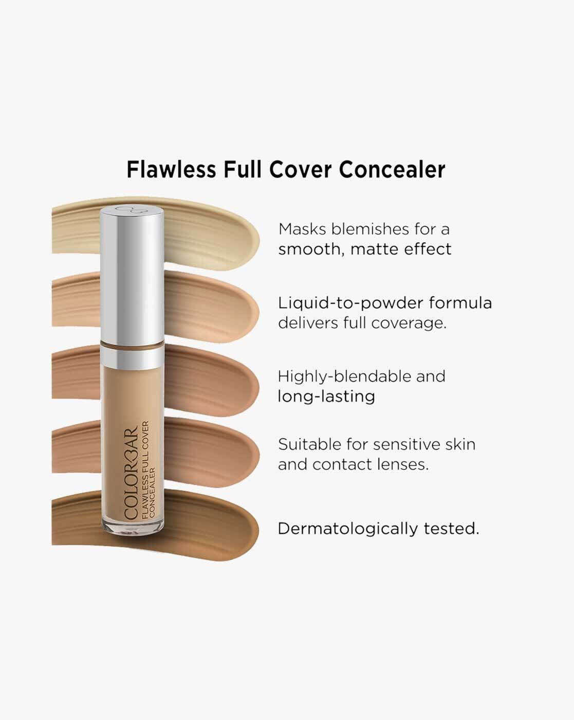 Colorbar Flawless Full Cover Concealer New Satin 003 (6ML)