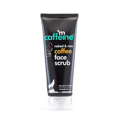 M Caffeine Coffee Face Scrub with Walnut for Fresh & Glowing Skin - 100 g