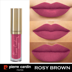 Pierre Cardin Paris - Matt Wave Liquid Lipstick Ultra Long Lasting 835-Rosy Brown - 5ml