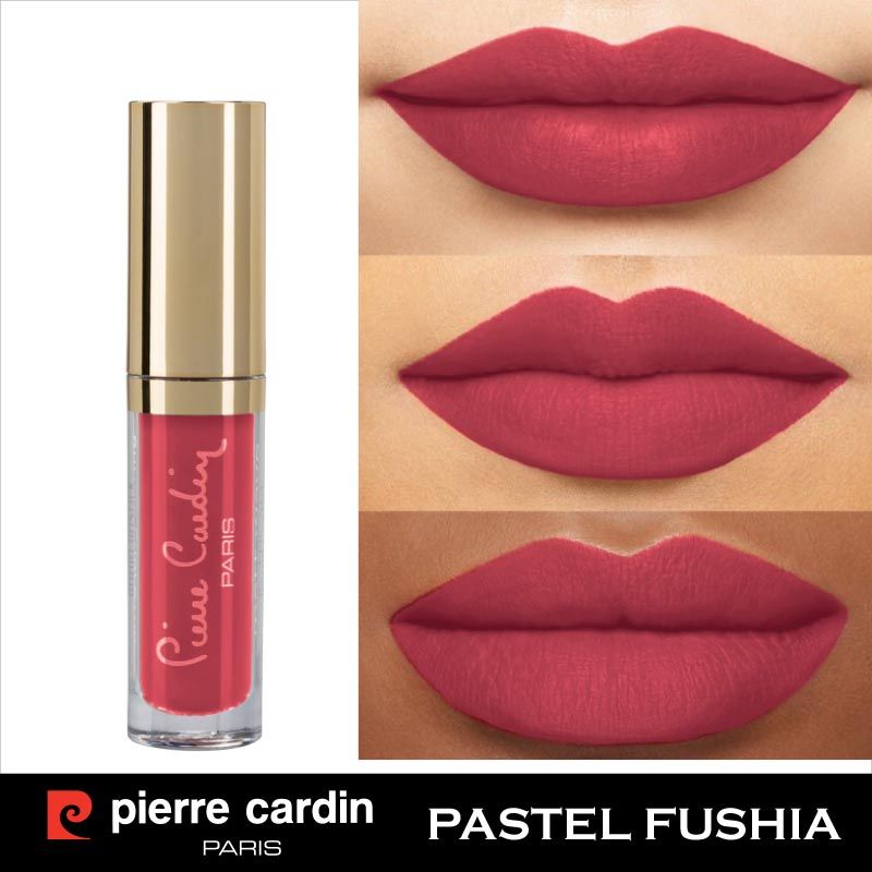 Pierre Cardin Paris - Matt Wave Liquid Lipstick Ultra Long Lasting 635-Pastel Fushia - 5ml
