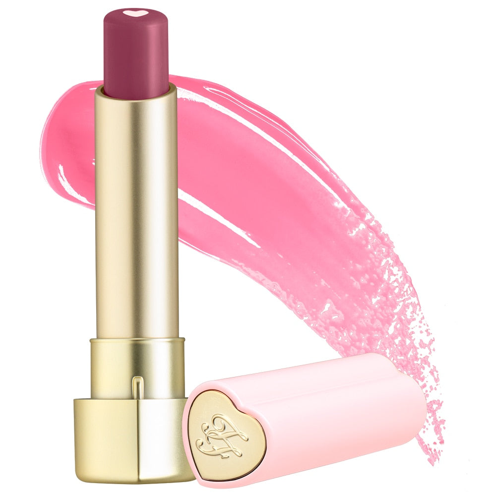 Too Faced Too Femme Heart Core Lipstick (Too Femme)- 2.8g