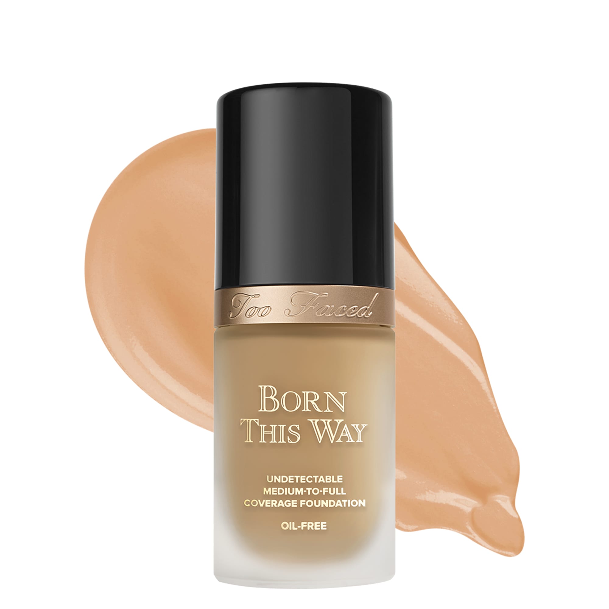 Too Faced Born This Way Flawless Coverage Natural Finish Foundation (Light Beige)- 30 mL