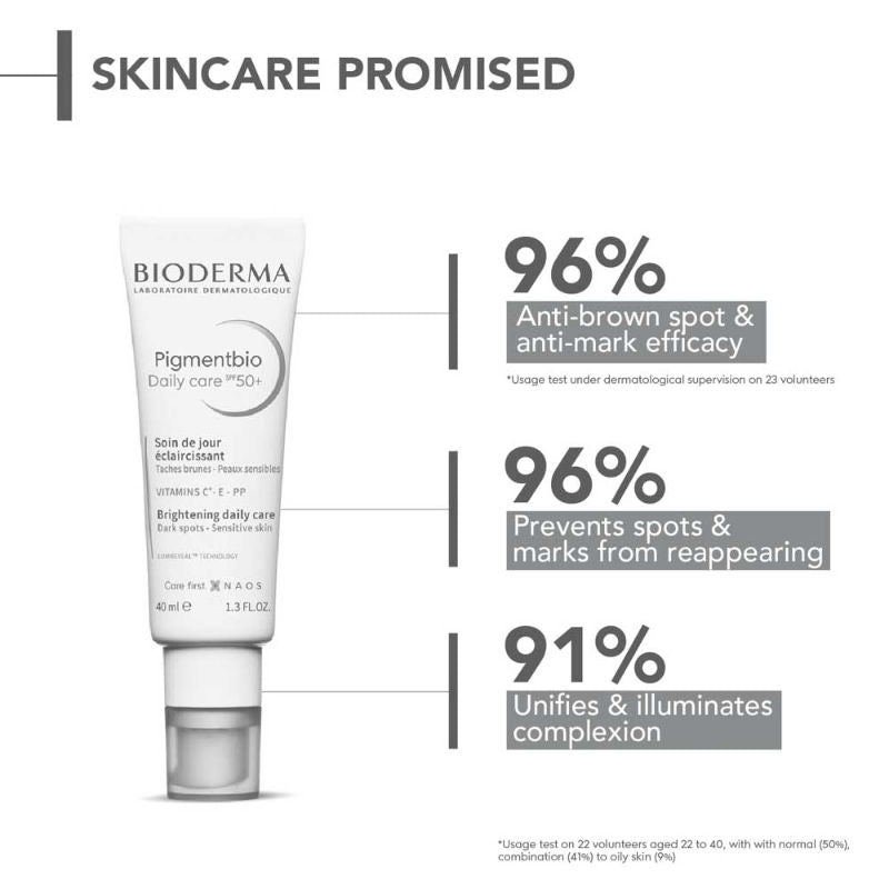Bioderma Pigmentbio SPF 50+ Daily Care Cream - 40ml