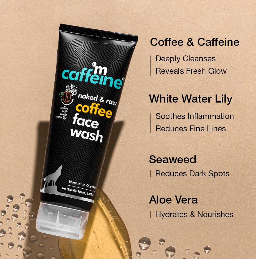 M Caffeine Coffee Face Wash for Fresh & Glowing Skin