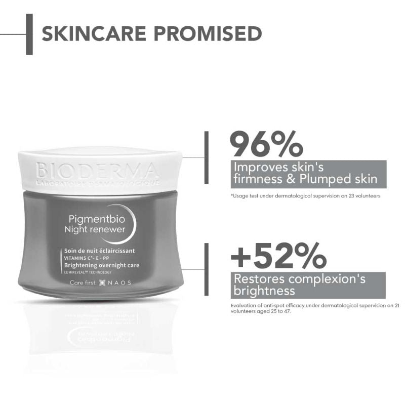 Bioderma Pigmentbio Night Renewer Brightening Cream - 50 ml