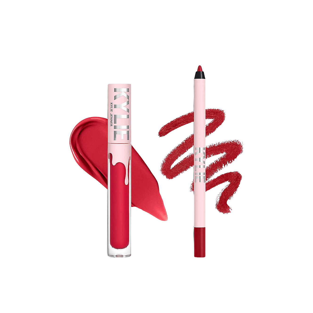 Kylie Matte liquid lipstick & lip liner Mary Jo K 3.25GM