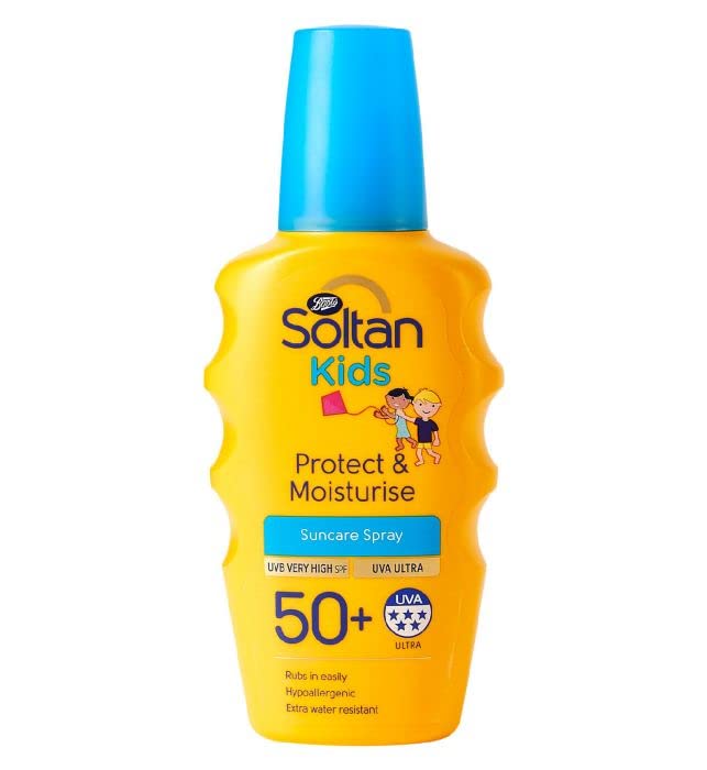 Soltan Kids Protect & Moisturise Suncare Spray SPF50 - 200ml