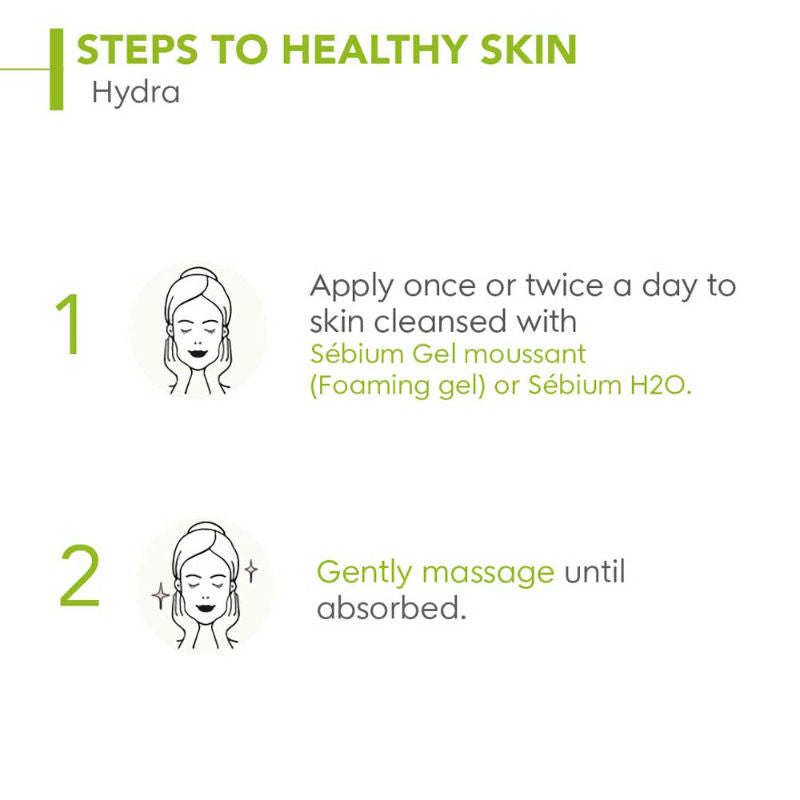 Bioderma Sebium Hydra Ultra-Moisturizer- For Dry and Acne Prone Skin - 40ml