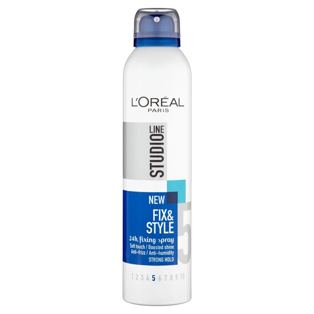 L'Oreal Paris Studio Line 5 Fix and Style 24H Anti Frizz Fixing Spray - 250ml