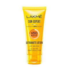 LAKMÉ Sun Expert SPF 50 PA+++ Ultra Matte Lotion, 100 ml