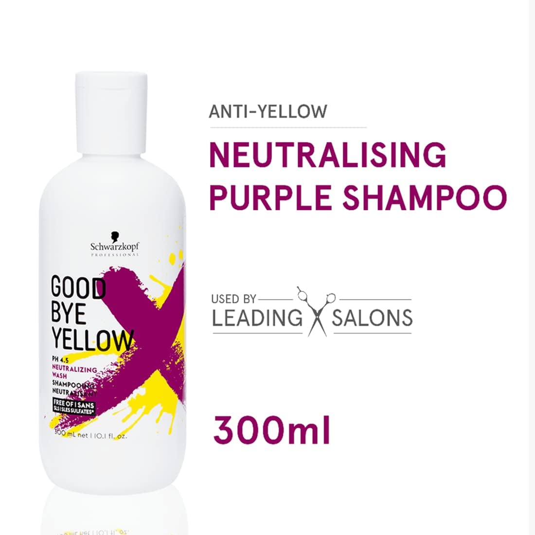 Schwarzkopf Professional Goodbye Yellow Shampoo - 300 Ml