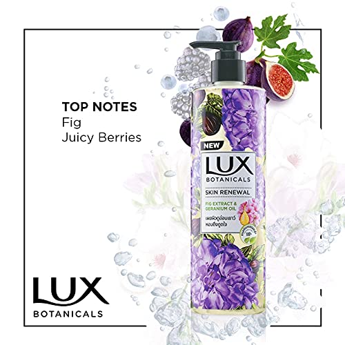 Lux Botanical Skin Renewal Fig Extract & Geranium Oil Body Wash - 450ml