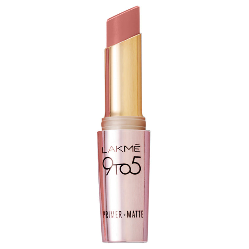 Lakme 9 To 5 Primer + Matte Lipstick Blushing Nude 3.6gm