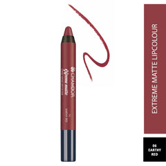 Chambor Extreme Matte Long Wear Lip Colour, Earthy Red No.06,