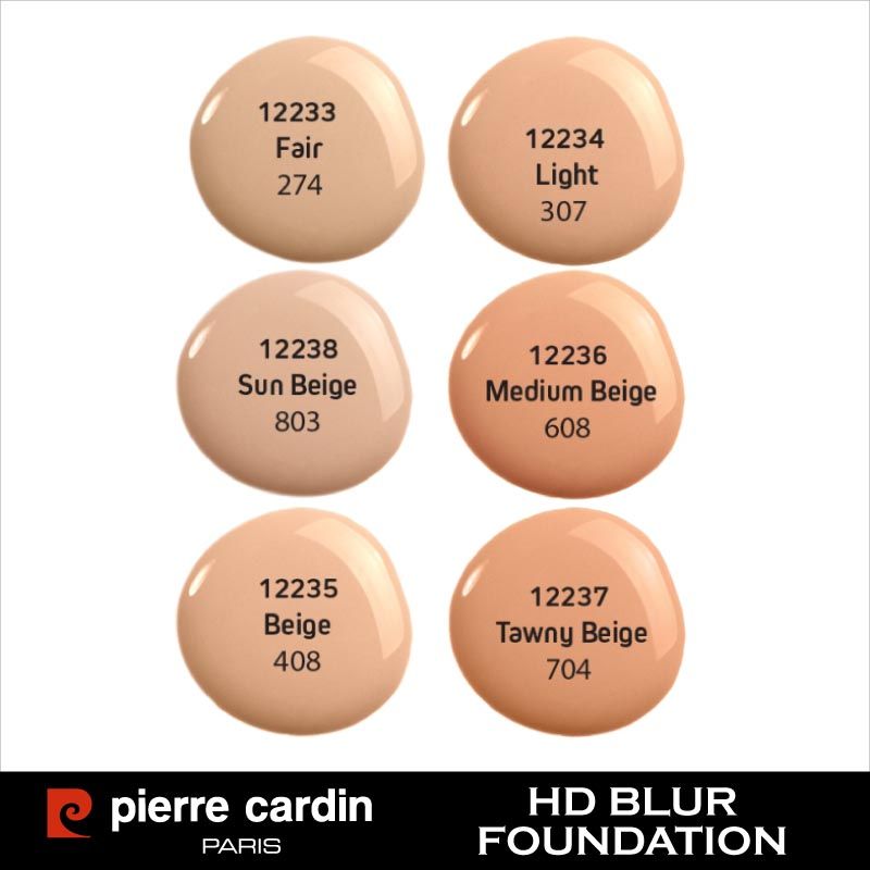 Pierre Cardin Paris - HD Blur Foundation -307-Light - 30ml