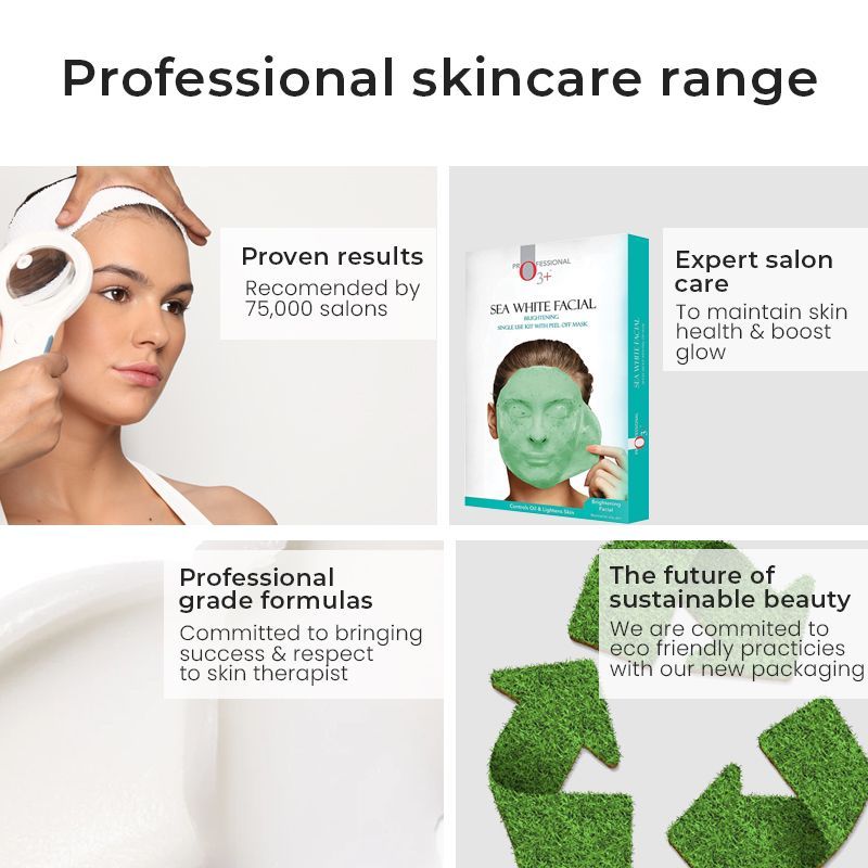O3+ Sea White Facial With Brightening Peel Off Mask 40gm