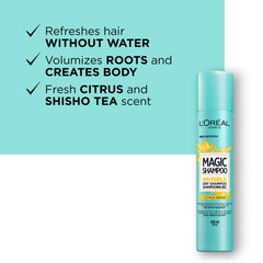 Loreal Paris Magic Shampoo Citrus Wave Invisible Dry Shampoo - 200ml