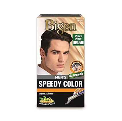 Bigen Men's Speedy Color Brown Black 102
