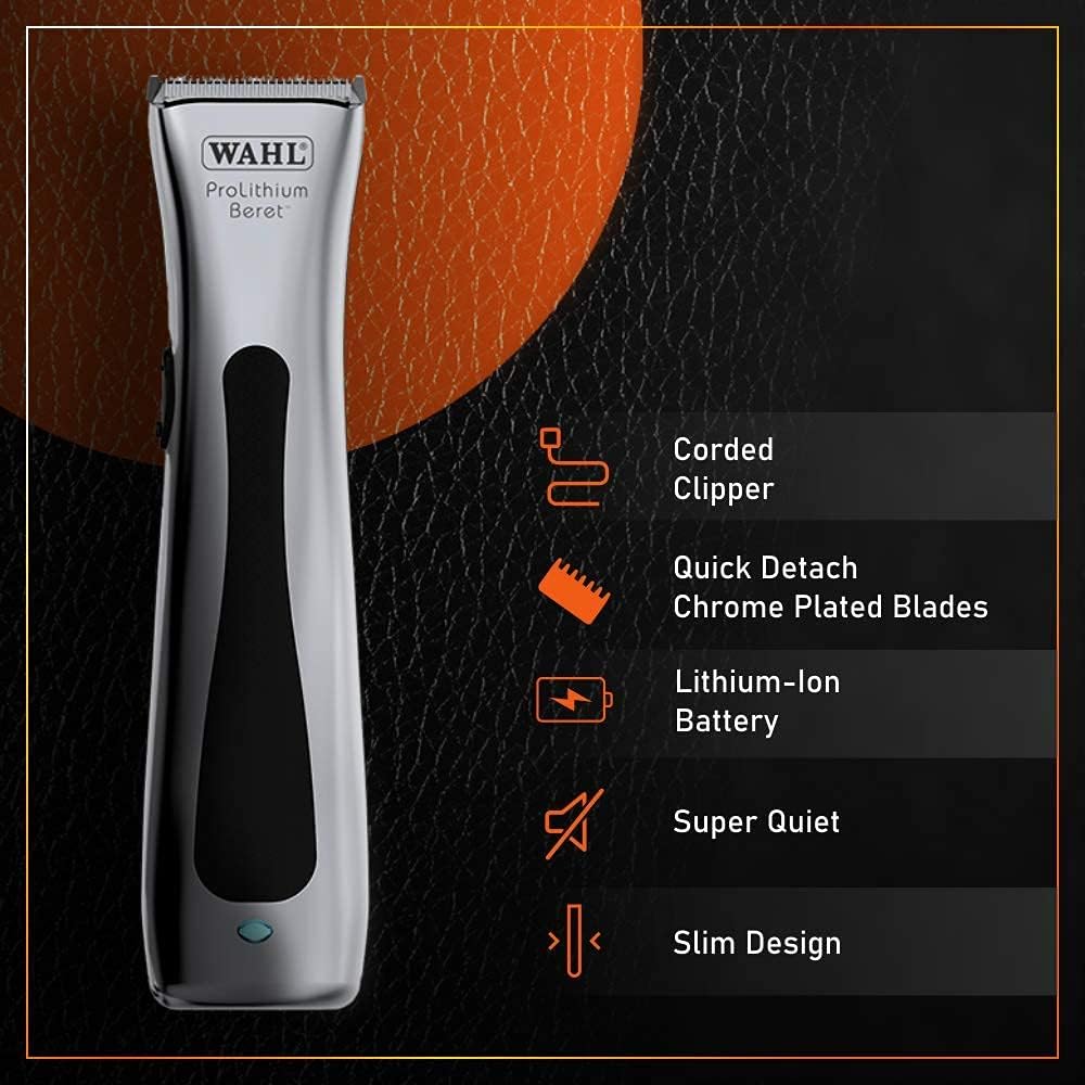 Wahl Professional Cord/Cordless 08841-724 Beret Trimmer