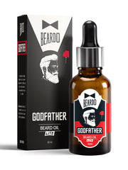 Beardo Beard Oil for men - Godfather Lite Beard and Moustache Oil - 30ml