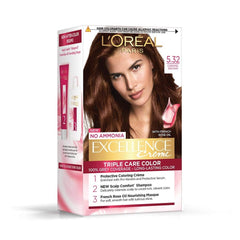 LOREAL EXCELLENCE CREAM 5.32 CARAMEL BROWN