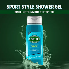 Brut Sport Style ALL-IN-ONE Shower gel for Hair & Body - 500ml