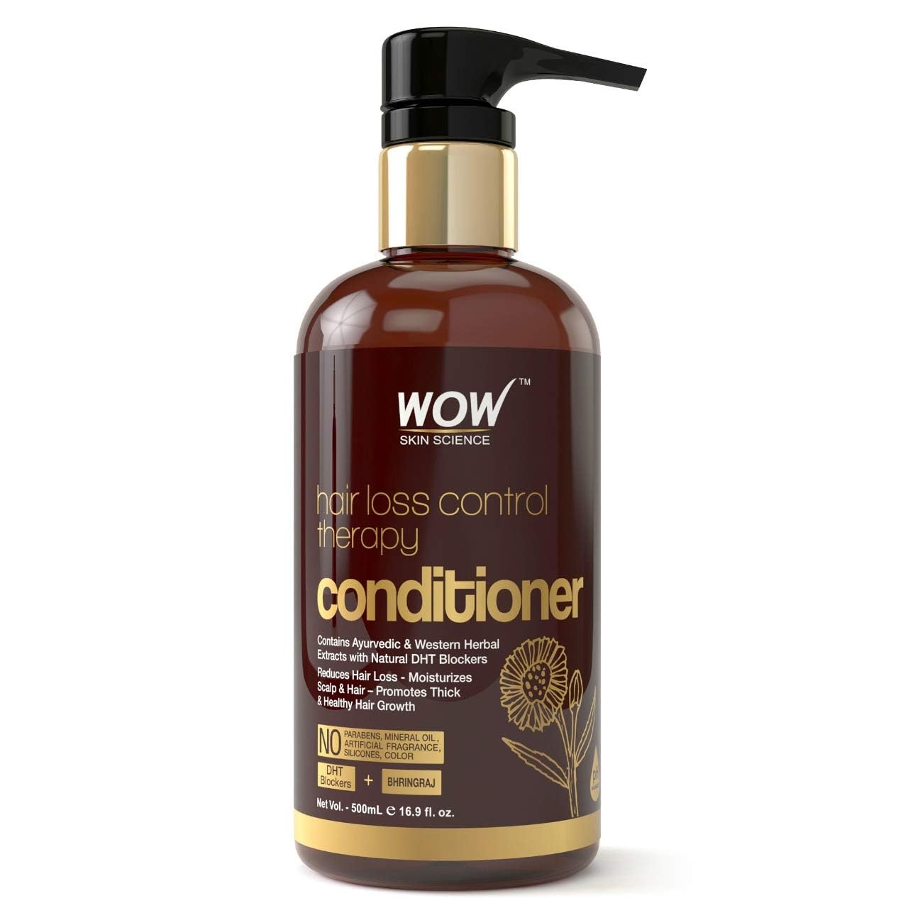 WOW Skin Science Hair Loss Control Therapy Conditioner - 500 ml
