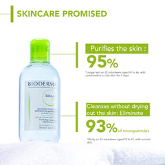 Bioderma Sébium Cleansing Water and Makeup Removing Solution - 100 ml