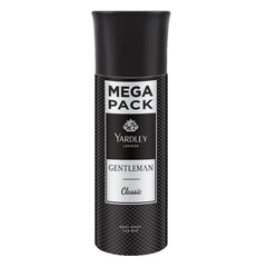 Yardley London Gentleman Classic Deo Body Spray for Men - 220ml