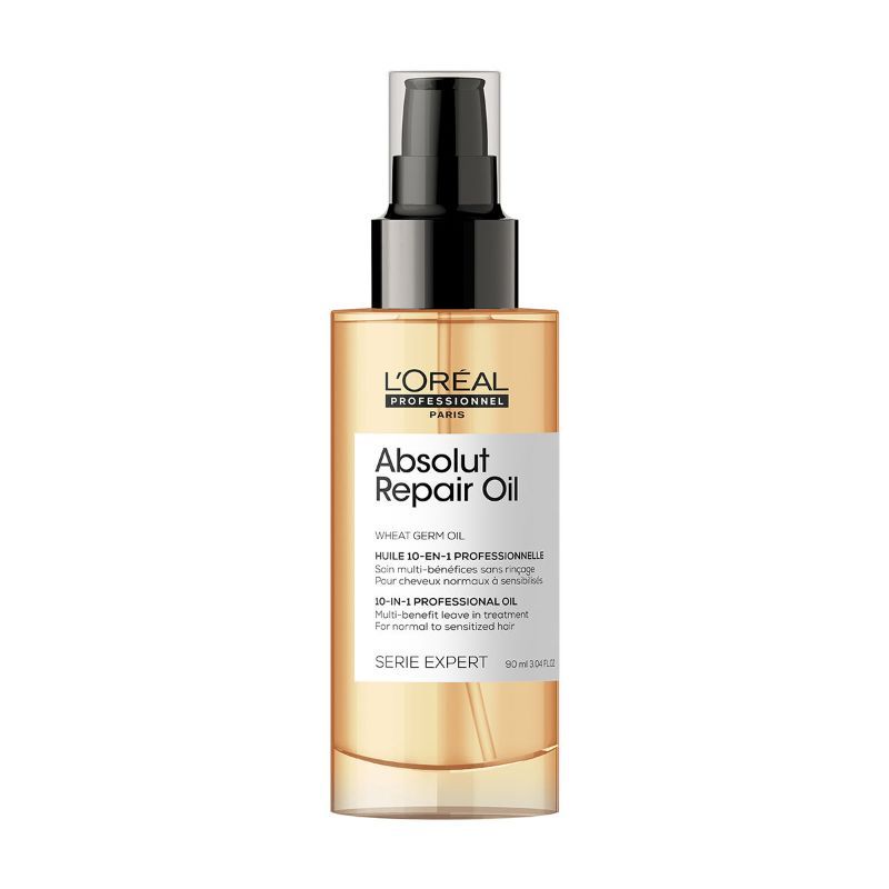 L'Oreal Professionnel Absolut Repair Oil 10-In-1 Multi-benefit Leave In Hair Serum - 90ml