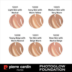 Pierre Cardin Paris - Photoglow Foundation 301-Light Skin With Neutral - 30ml