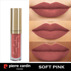 Pierre Cardin Paris - Matt Wave Liquid Lipstick Ultra Long Lasting 735-Soft Pink - 5ml