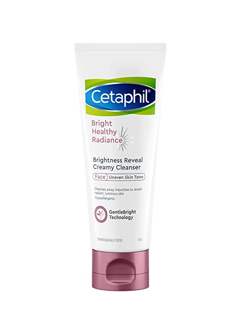 Cetaphil Brightness Reveal Creamy Cleanser for Face 100g