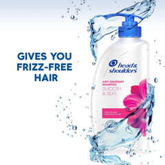 Head & Shoulders Smooth and Silky Anti Dandruff Shampoo - 650ml