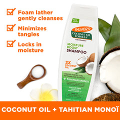 Palmer's Coconut Oil Formula Moisture Boost Shampoo-400ml