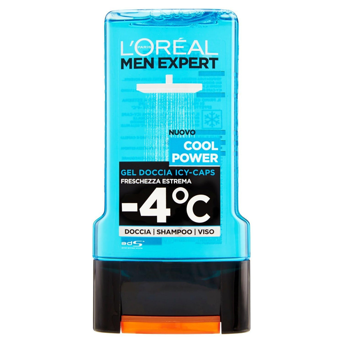 L'Oreal Men Expert Shower Gel - Cool Power (For Body, Face & Hair) 300ml