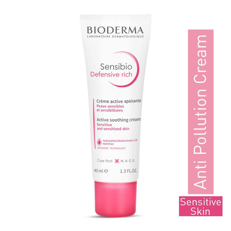Bioderma Sensibio Defensive Rich Active Soothing Cream - 40ml