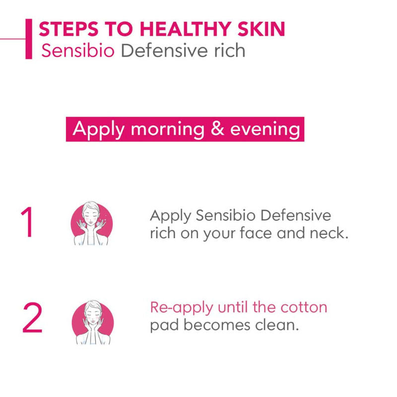 Bioderma Sensibio Defensive Rich Active Soothing Cream - 40ml